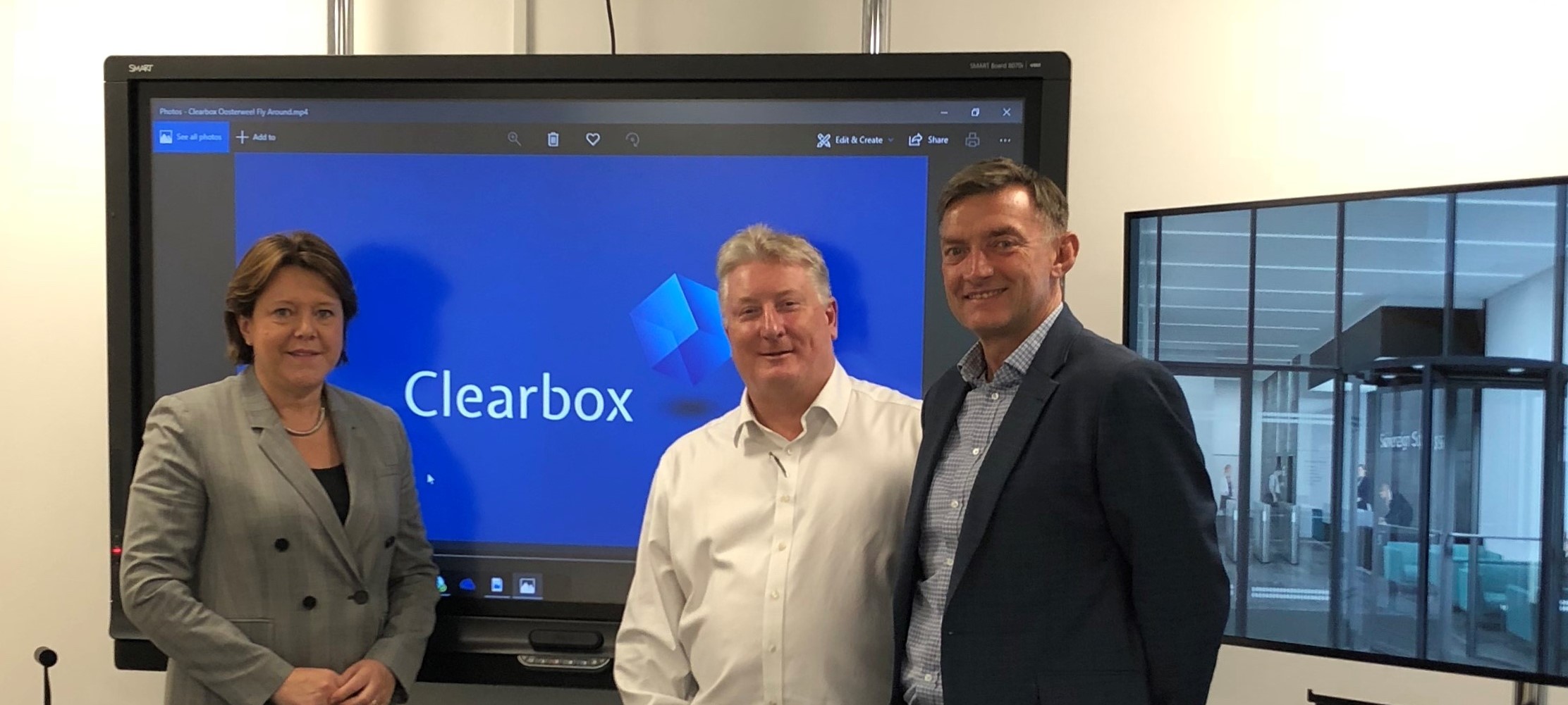 Maria Miller MP visits Clearbox